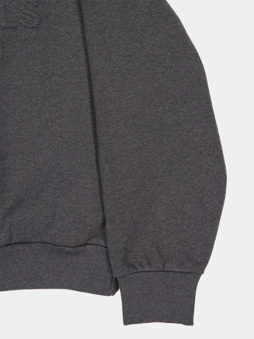 Charcoal Heather 90s Crewneck Sweatshirt sold by Fashion Clinic product image thumbnail 4