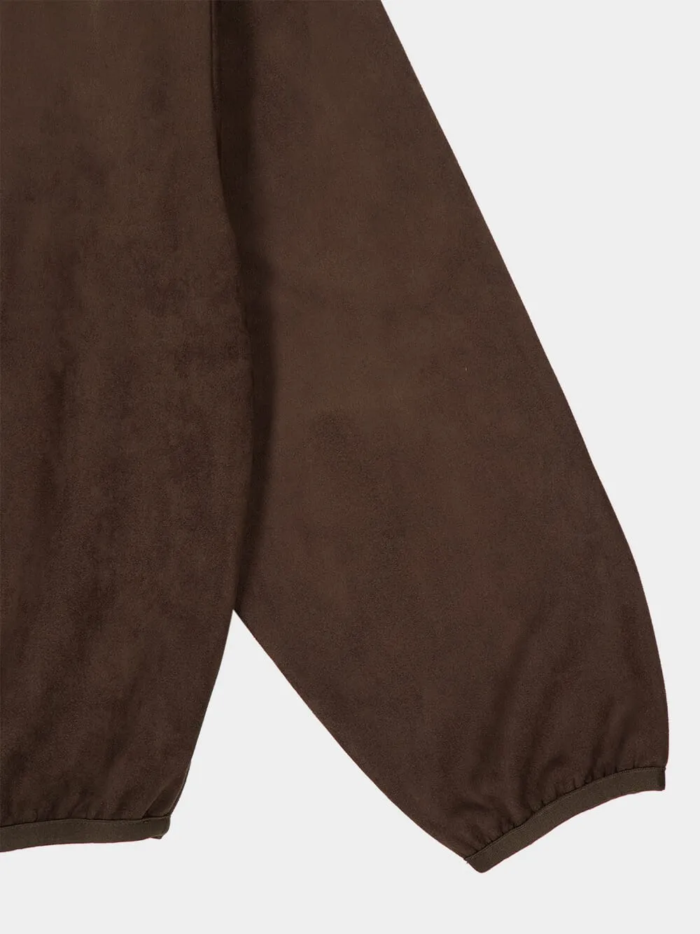 Brown Modern Crewneck Sweatshirt sold by Fashion Clinic product image thumbnail 4