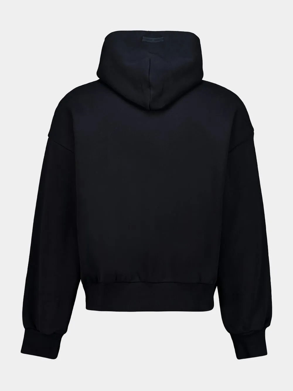 Vintage Black Classic Fleece Hooded Sweatshirt sold by Fashion Clinic product image thumbnail 3