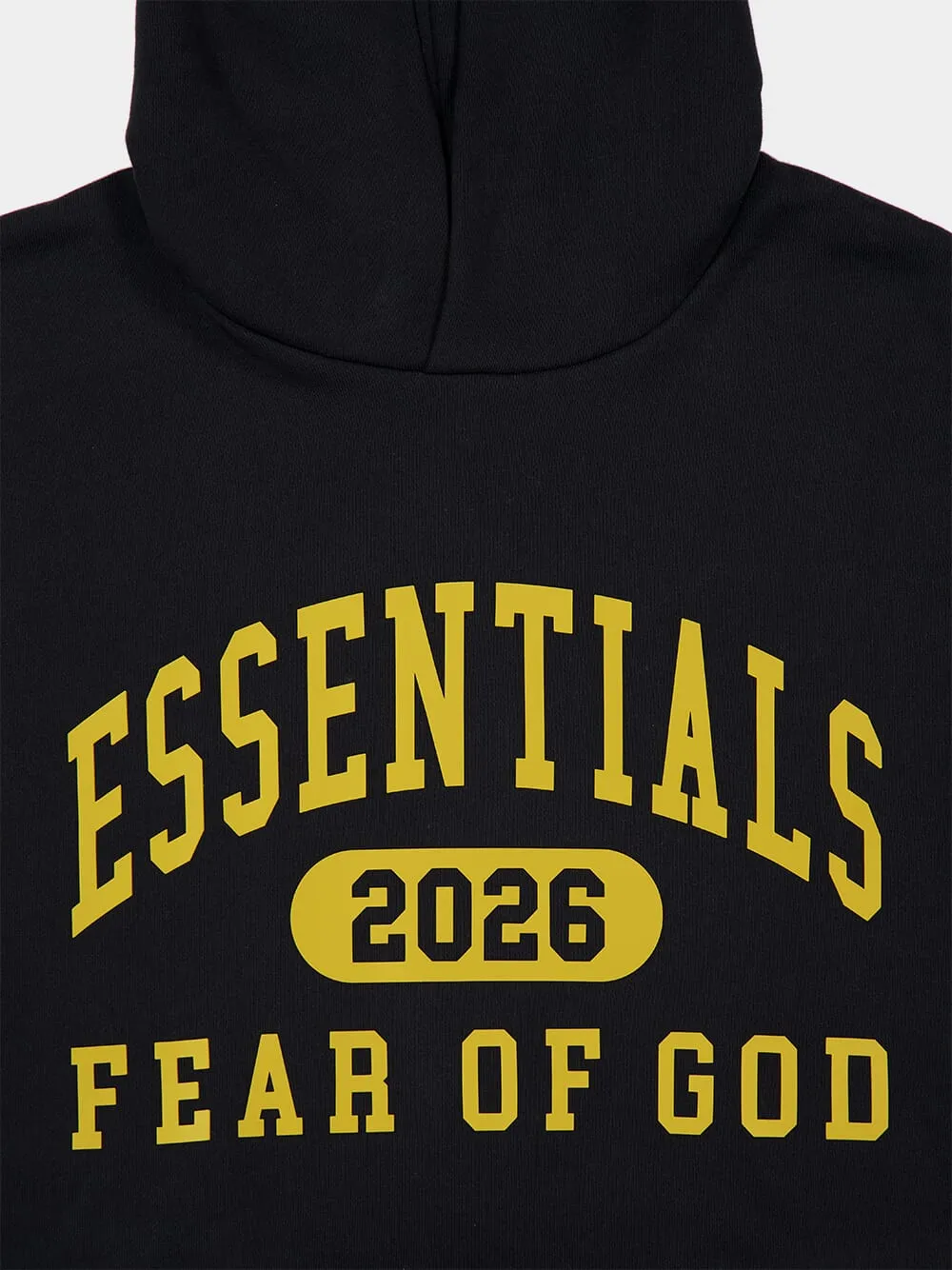 Vintage Black Classic Fleece Hooded Sweatshirt sold by Fashion Clinic product image thumbnail 4