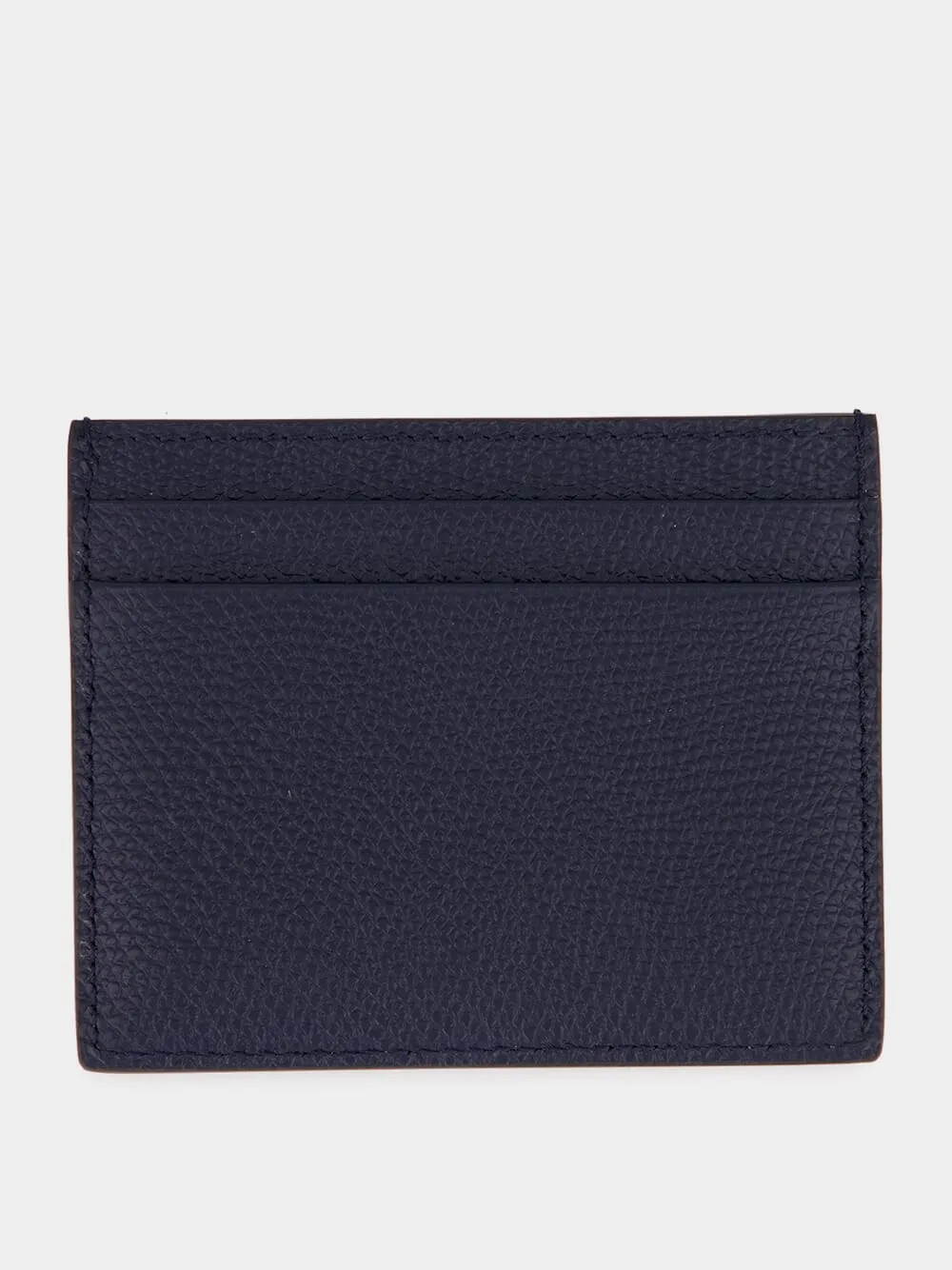 Marine Blue VLogo Card Holder sold by Fashion Clinic product image thumbnail 2