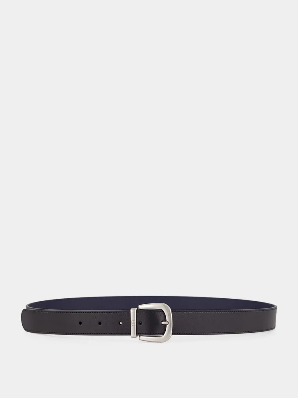 Reversible Black and Marine Belt sold by Fashion Clinic