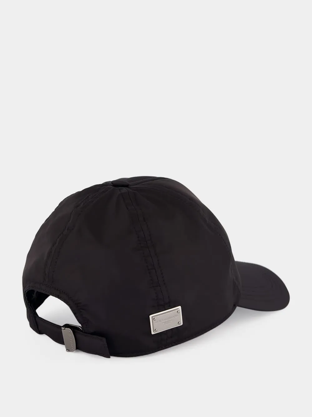 Black Logo Nylon Baseball Cap sold by Fashion Clinic product image thumbnail 2