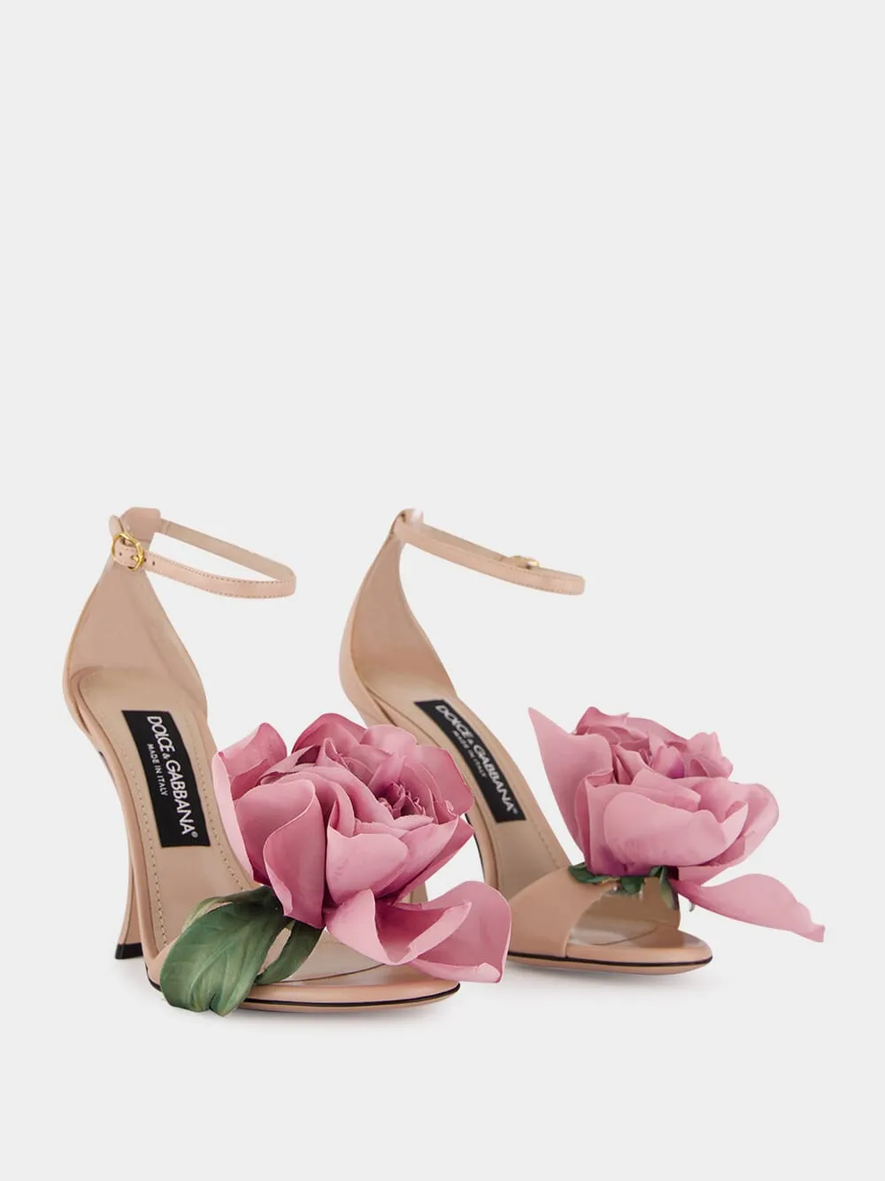 Pink Keira Floral Heeled Sandals sold by Fashion Clinic product image thumbnail 3