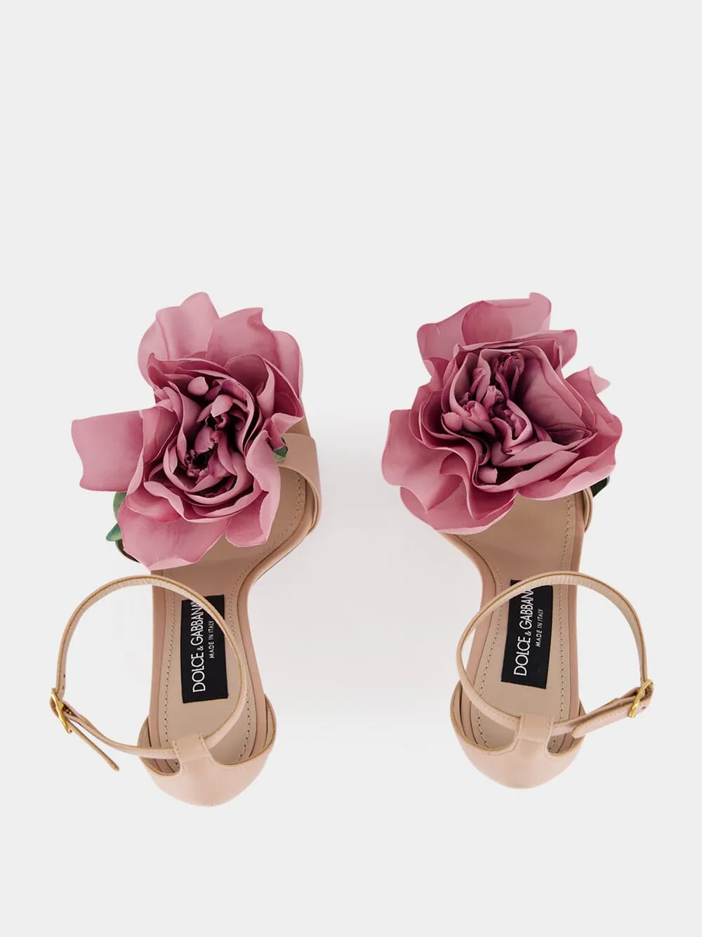 Pink Keira Floral Heeled Sandals sold by Fashion Clinic product image thumbnail 4