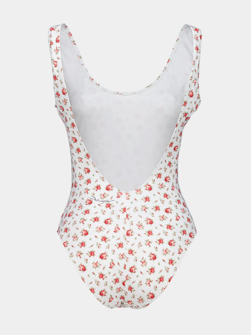 Rose Print One-Piece Swimsuit sold by Fashion Clinic product image thumbnail 3