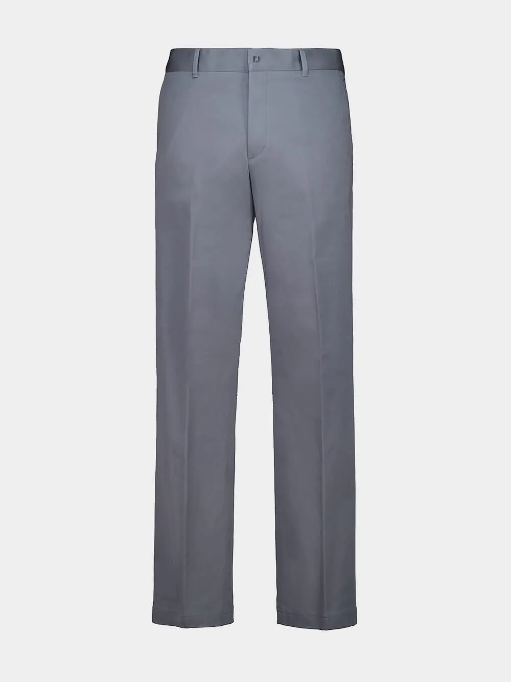 Cenere Stretch Gabardine Cigarette Trousers sold by Fashion Clinic