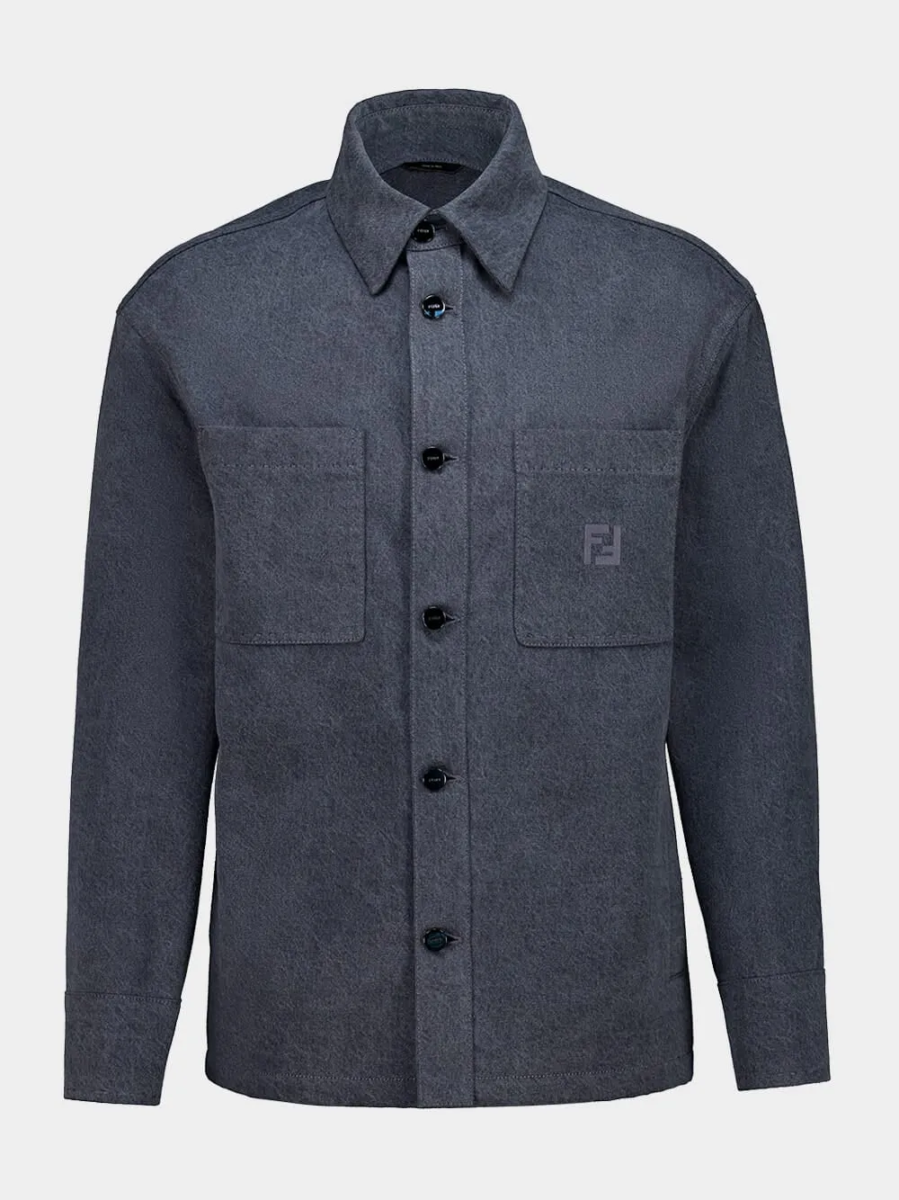 Grey Denim Go-To Jacket with Patch Pockets sold by Fashion Clinic