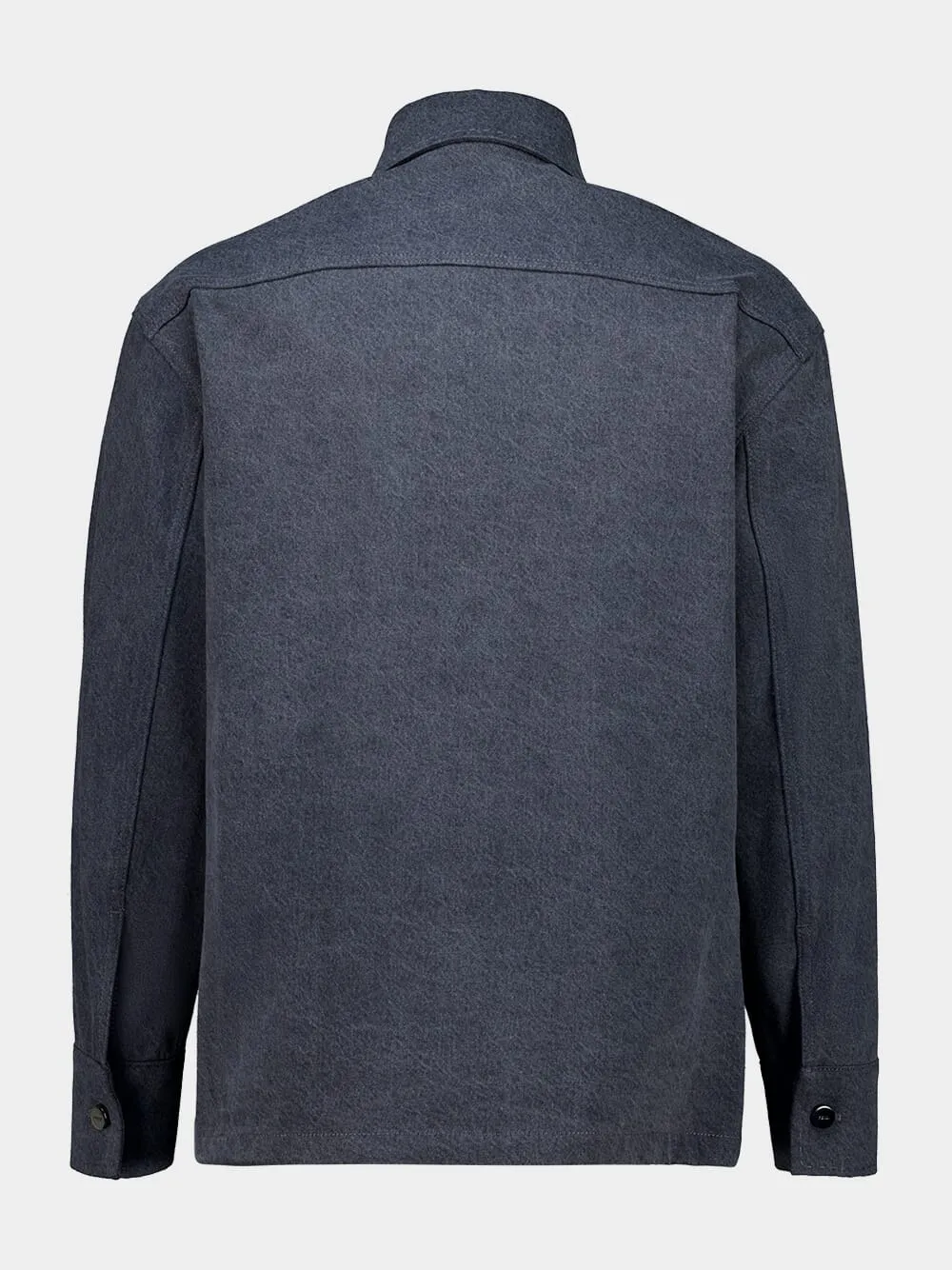 Grey Denim Go-To Jacket with Patch Pockets sold by Fashion Clinic product image thumbnail 2