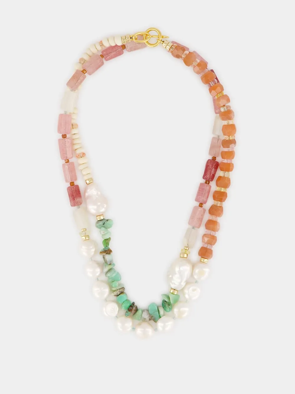 Cactus Rose Bloom Cabana Necklace sold by Fashion Clinic product image thumbnail 2