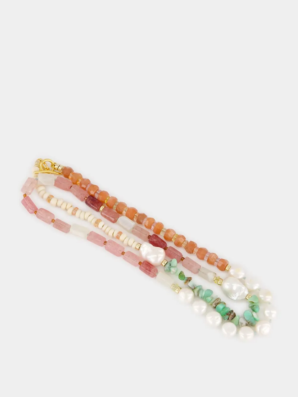 Cactus Rose Bloom Cabana Necklace sold by Fashion Clinic product image thumbnail 4