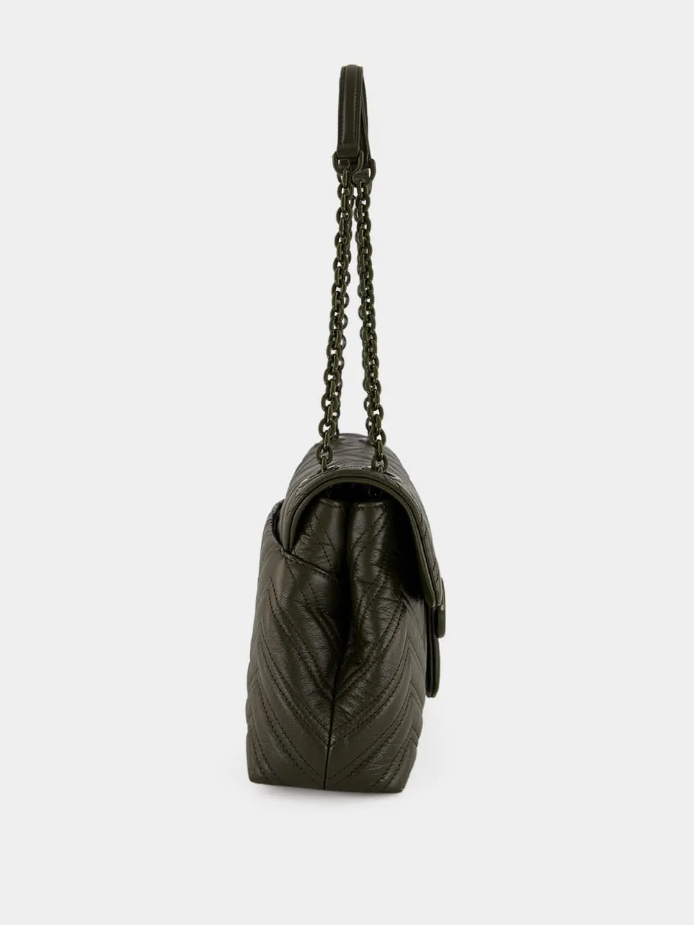 Forest Green GG Marmont Medium Bag sold by Fashion Clinic product image thumbnail 4