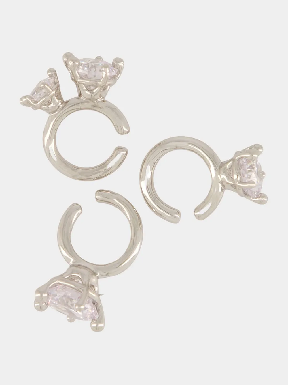 Silver Constellation Ear Cuff Set sold by Fashion Clinic