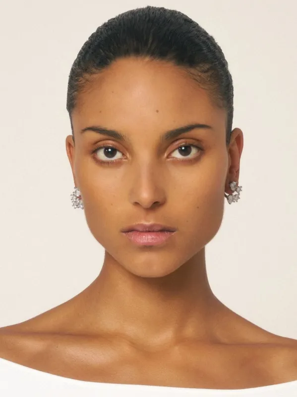 Silver Constellation Cluster Earrings sold by Fashion Clinic