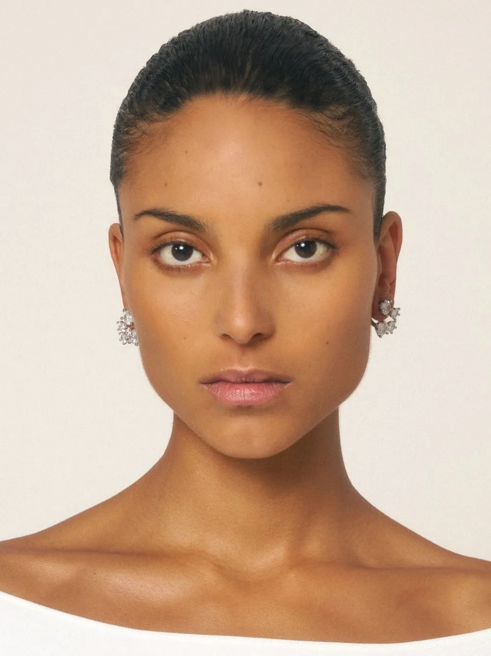 Silver Constellation Cluster Earrings sold by Fashion Clinic