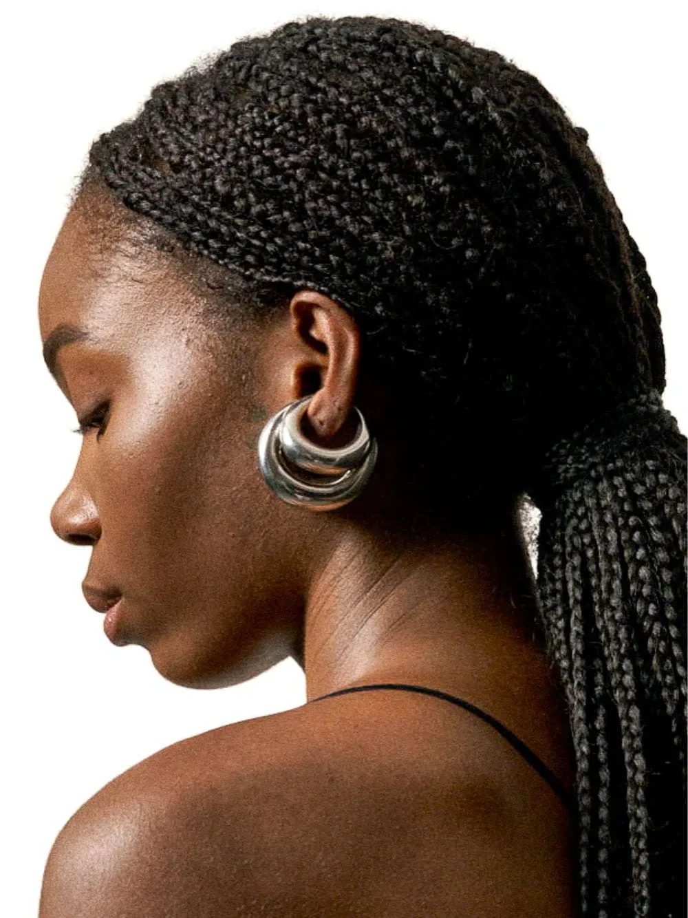 Silver Blow Up Ear Cuff sold by Fashion Clinic product image thumbnail 2