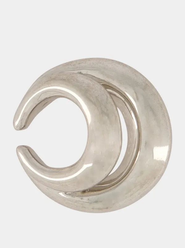 Silver Blow Up Ear Cuff sold by Fashion Clinic