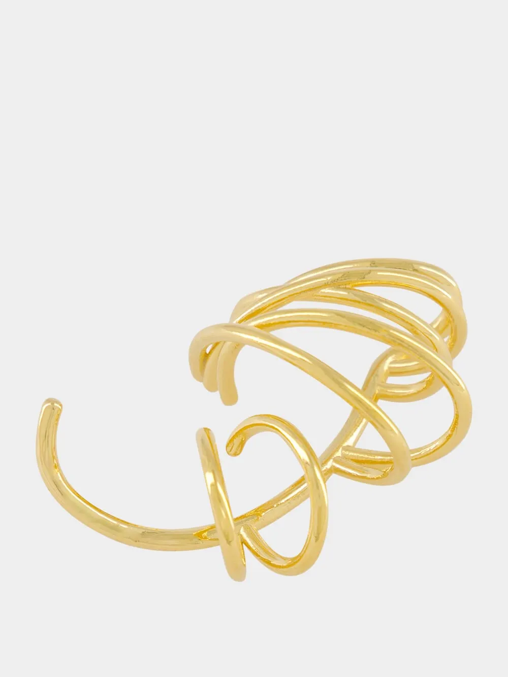 Gold Orbit Ear Cuff sold by Fashion Clinic product image thumbnail 3