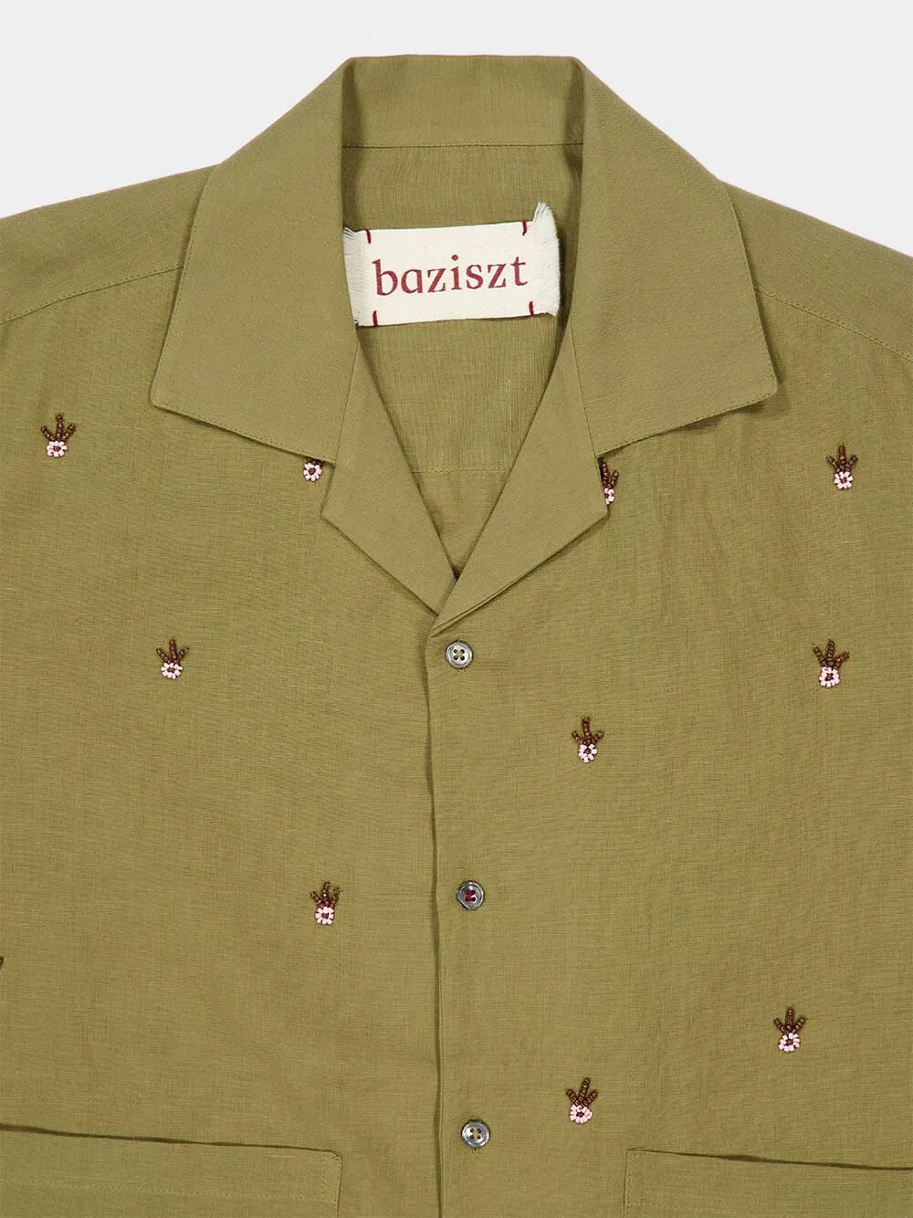 Khaki Pistachio Shirt sold by Fashion Clinic product image thumbnail 5