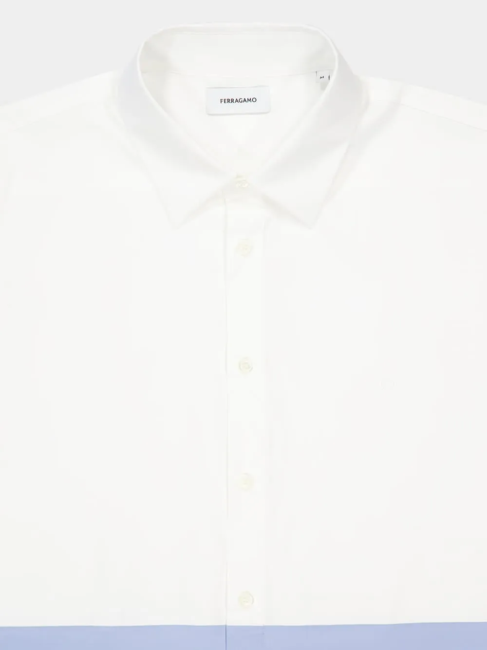 Colour Block Poplin Shirt sold by Fashion Clinic product image thumbnail 3