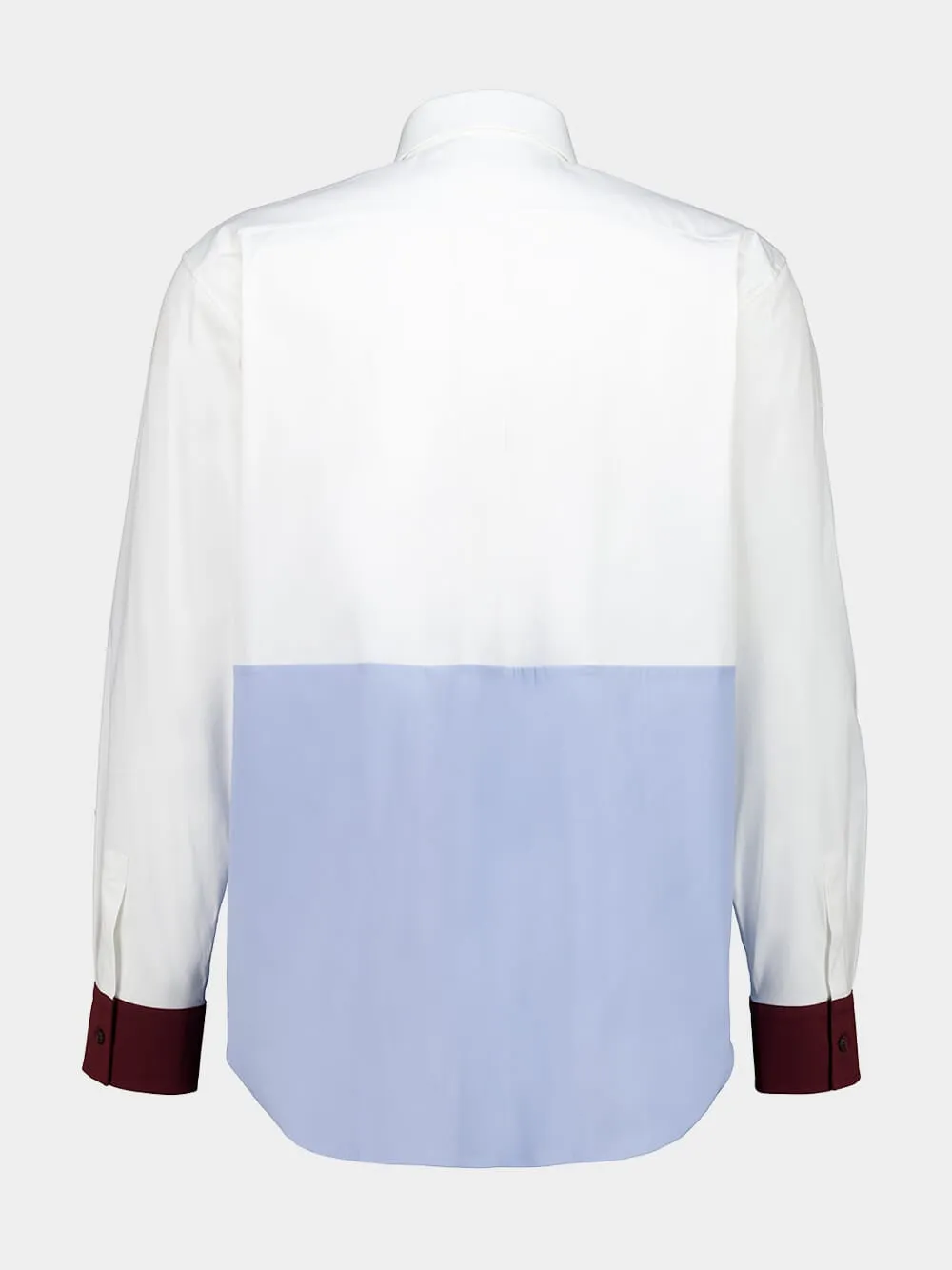 Colour Block Poplin Shirt sold by Fashion Clinic product image thumbnail 2