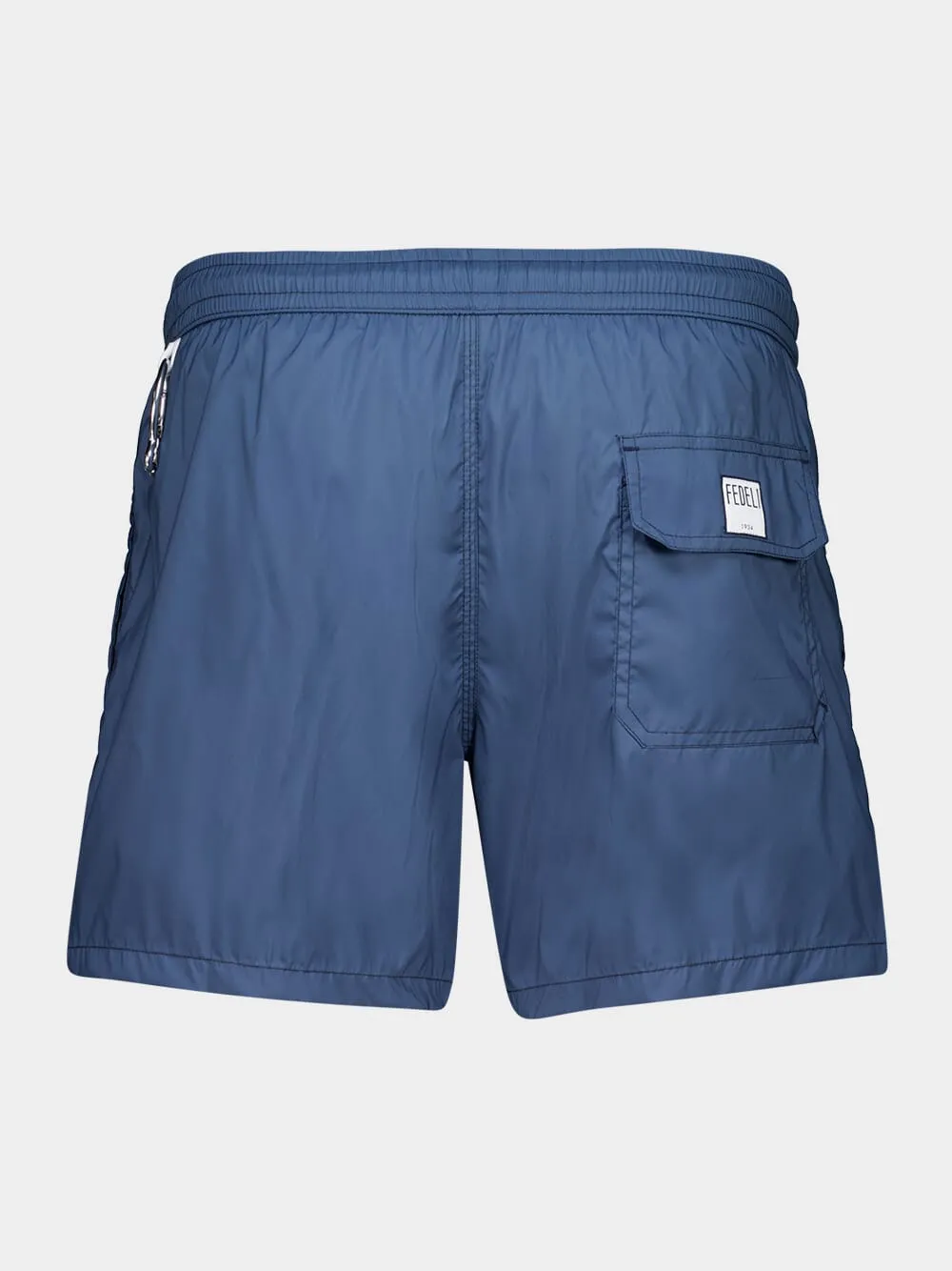 Petroleum Blue Madeira Swim Trunks sold by Fashion Clinic product image thumbnail 2