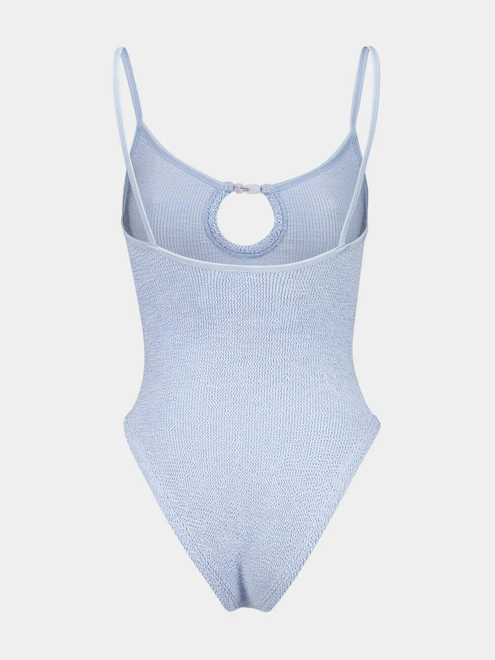Metallic Ice Blue Mia Beaded Swim sold by Fashion Clinic product image thumbnail 4