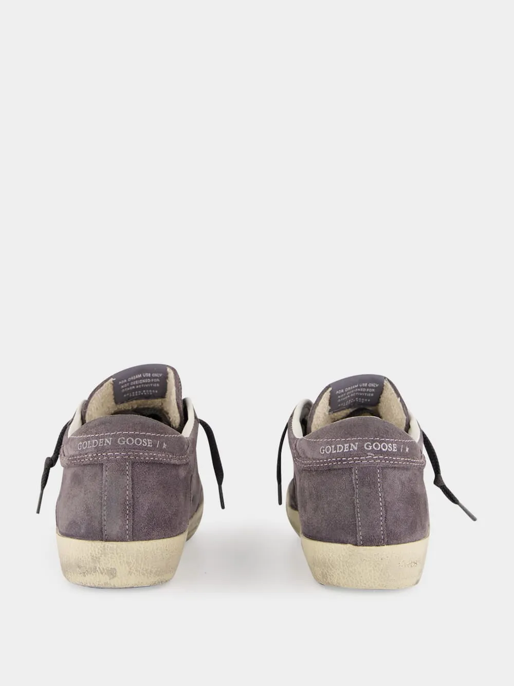 Grey Super-Star Glitter Star Sneakers sold by Fashion Clinic product image thumbnail 5