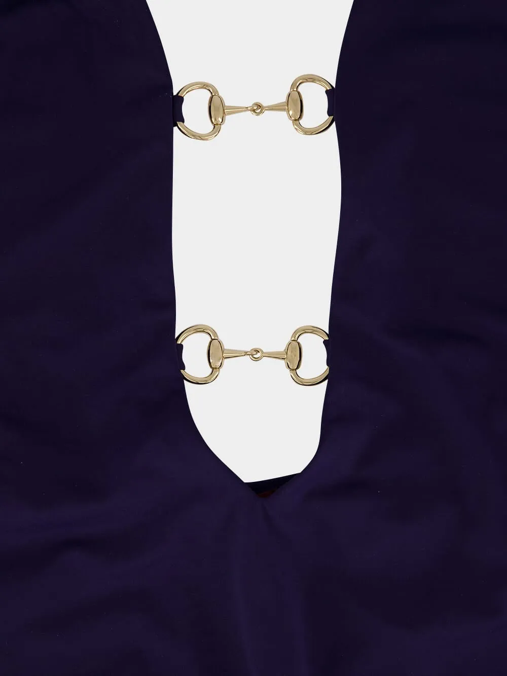 Classic Blue Horsebit Swimsuit sold by Fashion Clinic product image thumbnail 3