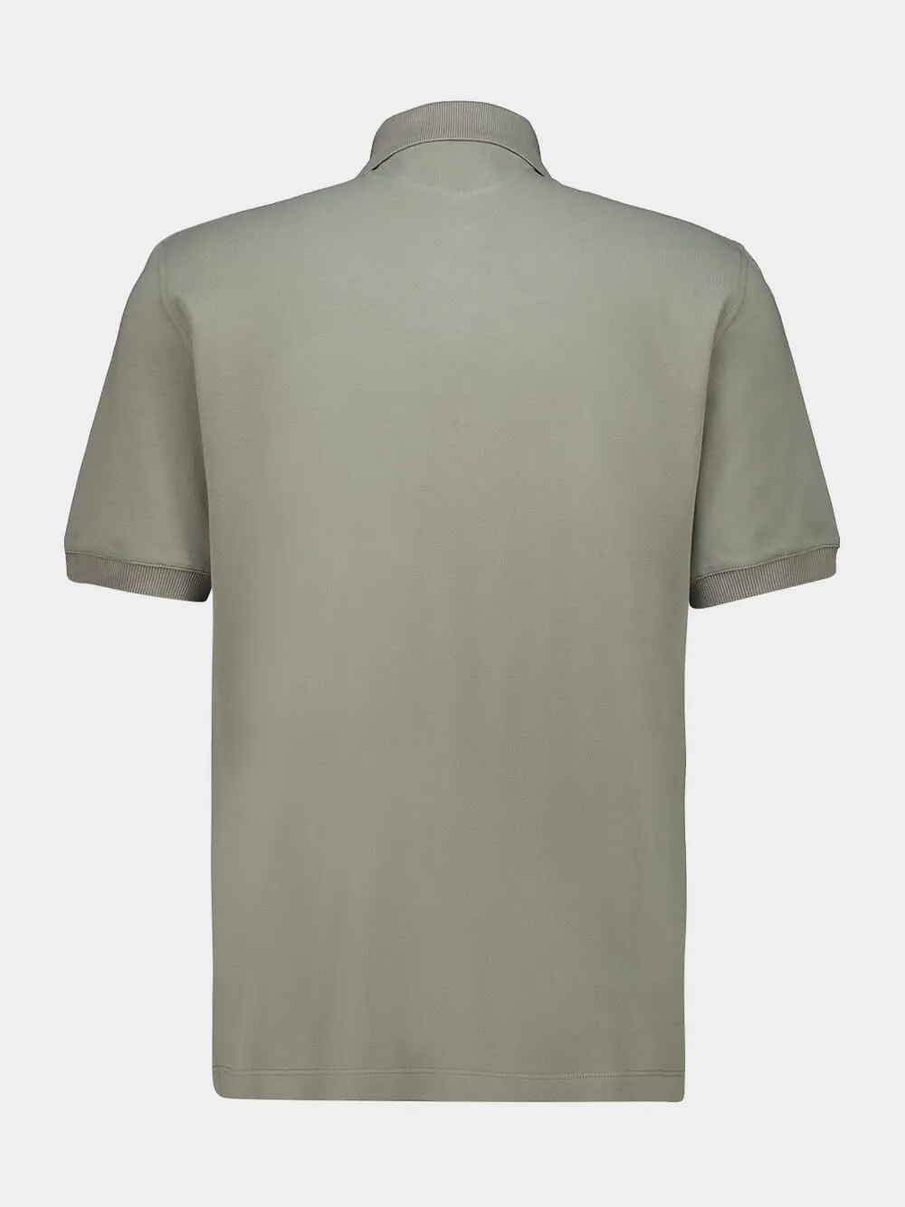 Khaki Cotton Fit Polo Shirt sold by Fashion Clinic product image thumbnail 2