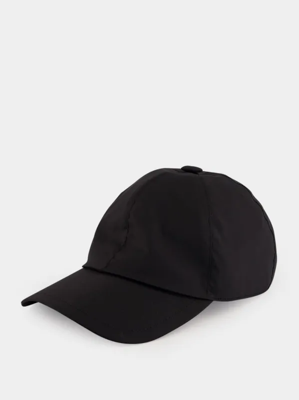 Black Land Airstop Baseball Cap made by Fedeli