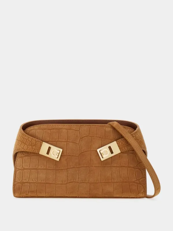 Natural Brown Hug Mini Crossbody Bag sold by Fashion Clinic
