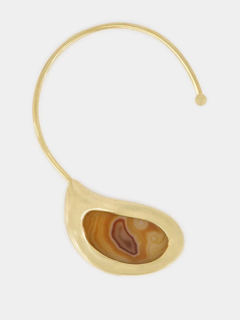 Dusk Gold-Plated Red Agate Choker sold by Fashion Clinic product image thumbnail 2