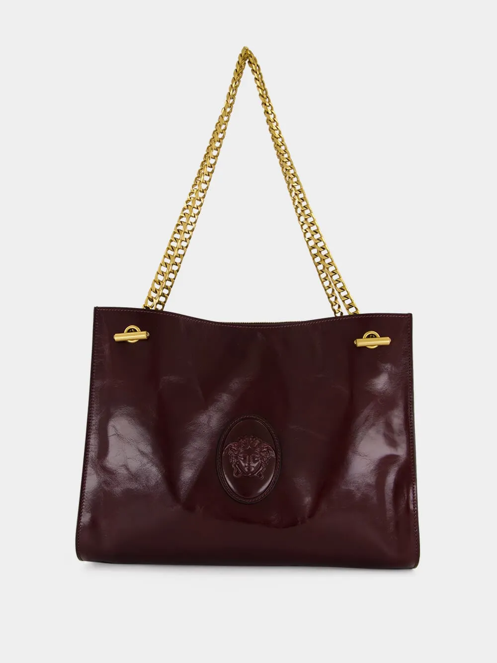 Brown Cabine Leather Shoulder Bag sold by Fashion Clinic product image thumbnail 3