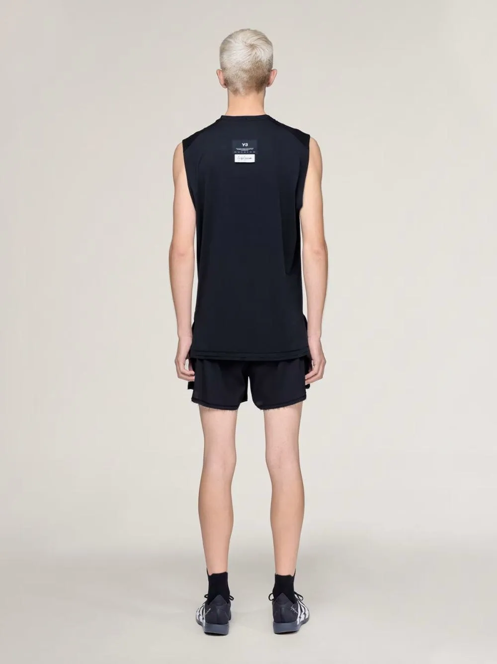 Black Running Tank Top sold by Fashion Clinic product image thumbnail 4