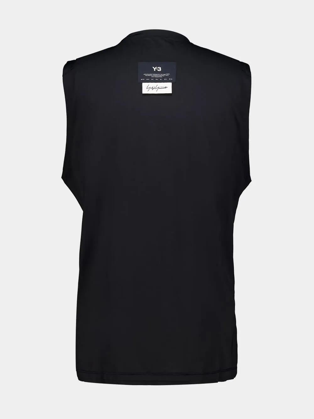 Black Running Tank Top sold by Fashion Clinic product image thumbnail 3