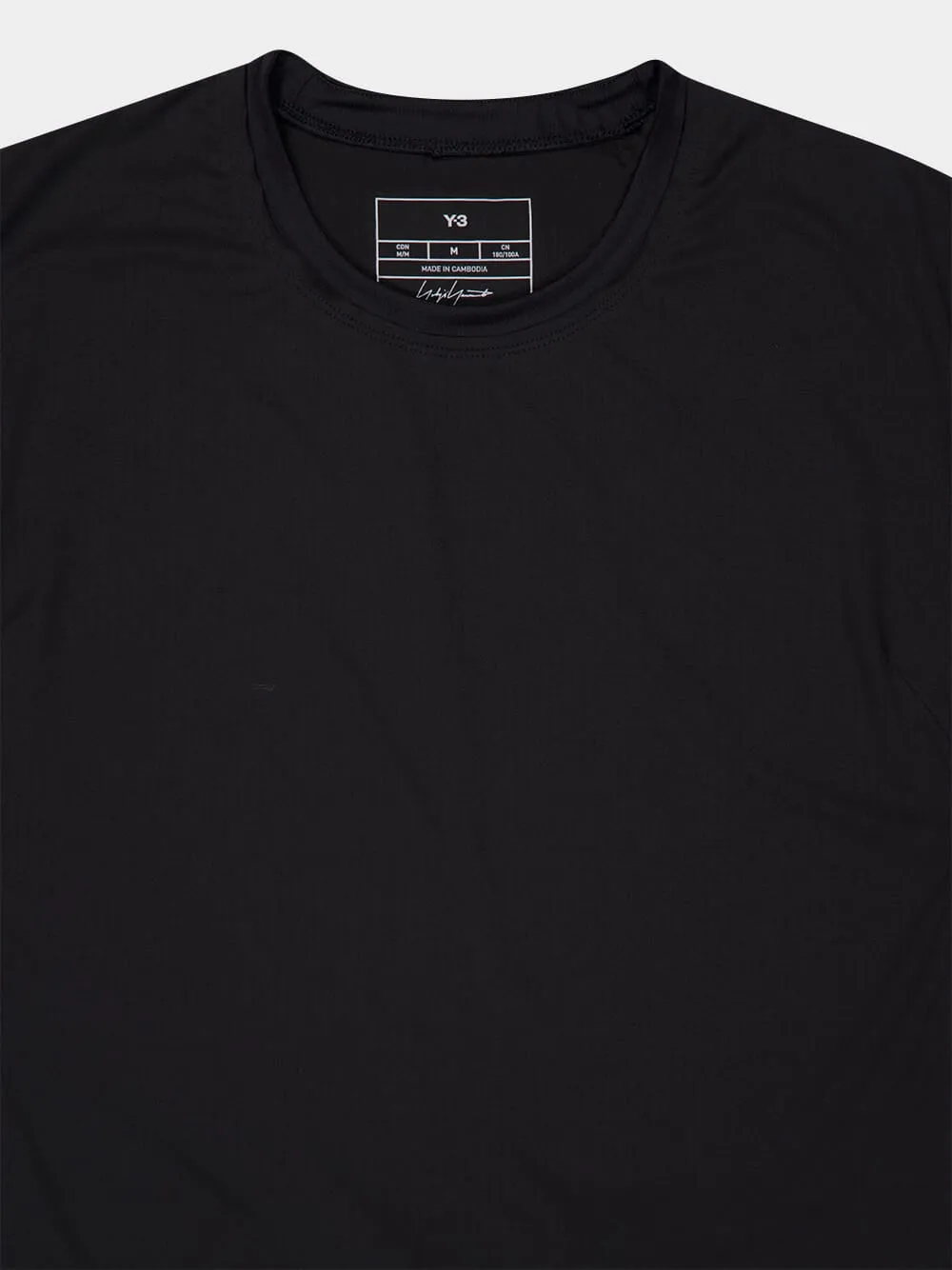Black Running Short Sleeve T-Shirt sold by Fashion Clinic product image thumbnail 3