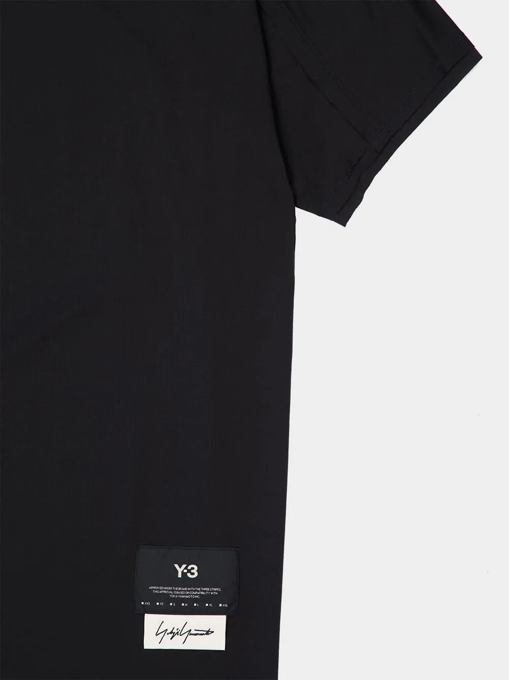 Black Running Short Sleeve T-Shirt sold by Fashion Clinic product image thumbnail 4