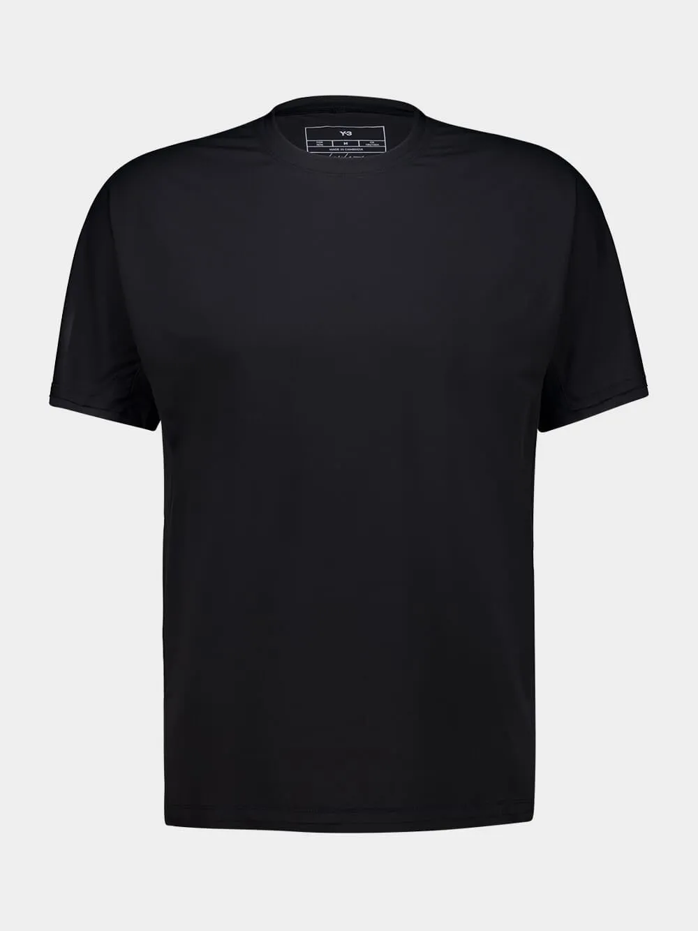 Black Running Short Sleeve T-Shirt sold by Fashion Clinic