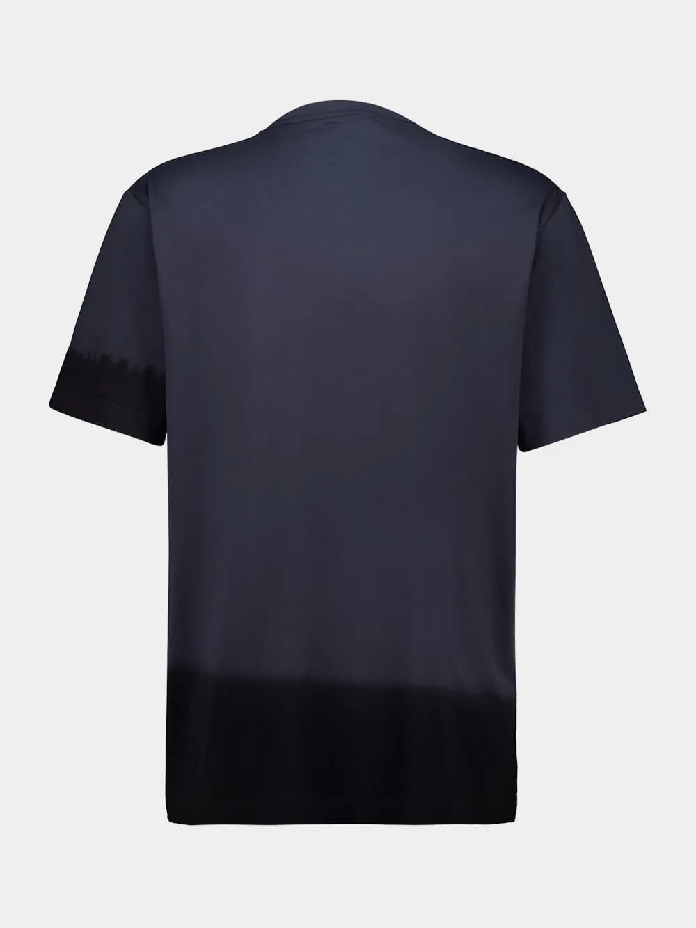 Night Grey and Black Dipped Regular T-Shirt sold by Fashion Clinic product image thumbnail 2