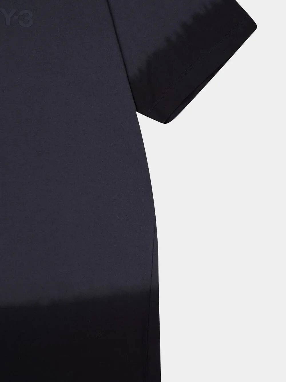 Night Grey and Black Dipped Regular T-Shirt sold by Fashion Clinic product image thumbnail 4