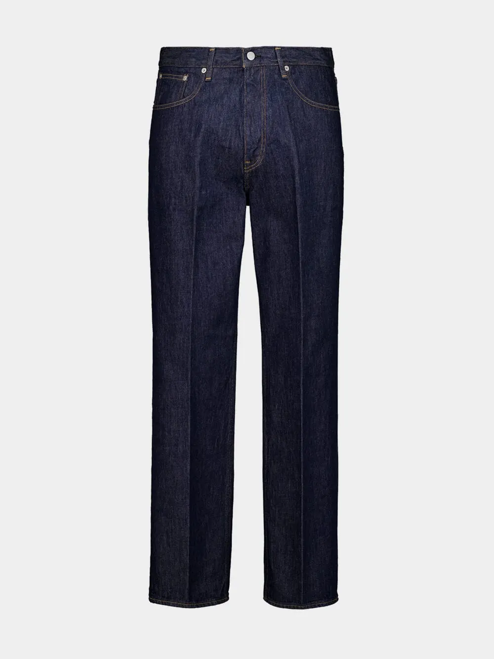 Indigo Hard Twist Denim Regular Jeans sold by Fashion Clinic product image thumbnail 2