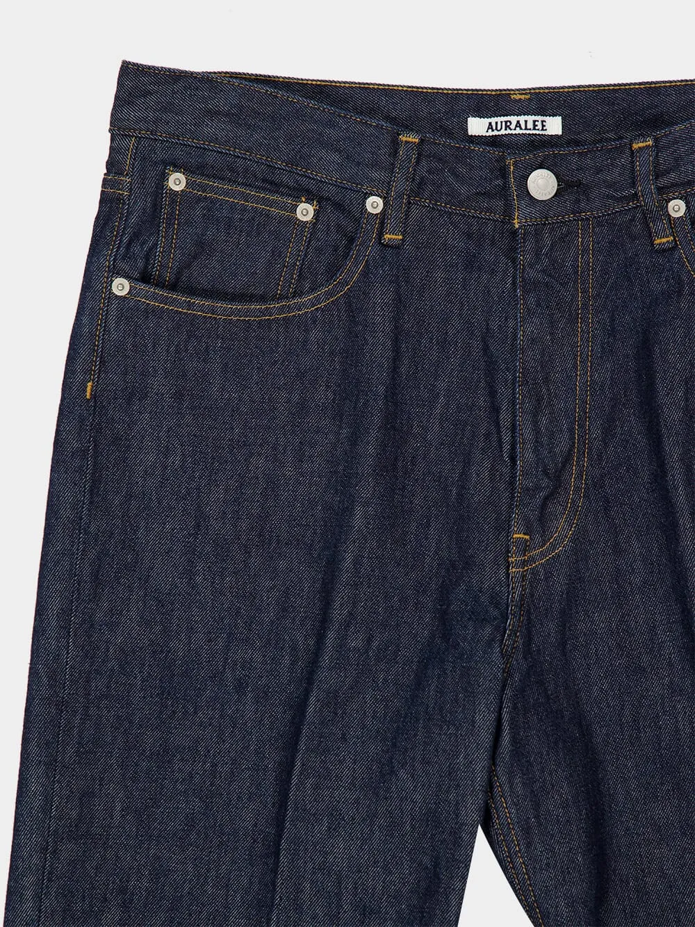 Indigo Hard Twist Denim Regular Jeans sold by Fashion Clinic product image thumbnail 5