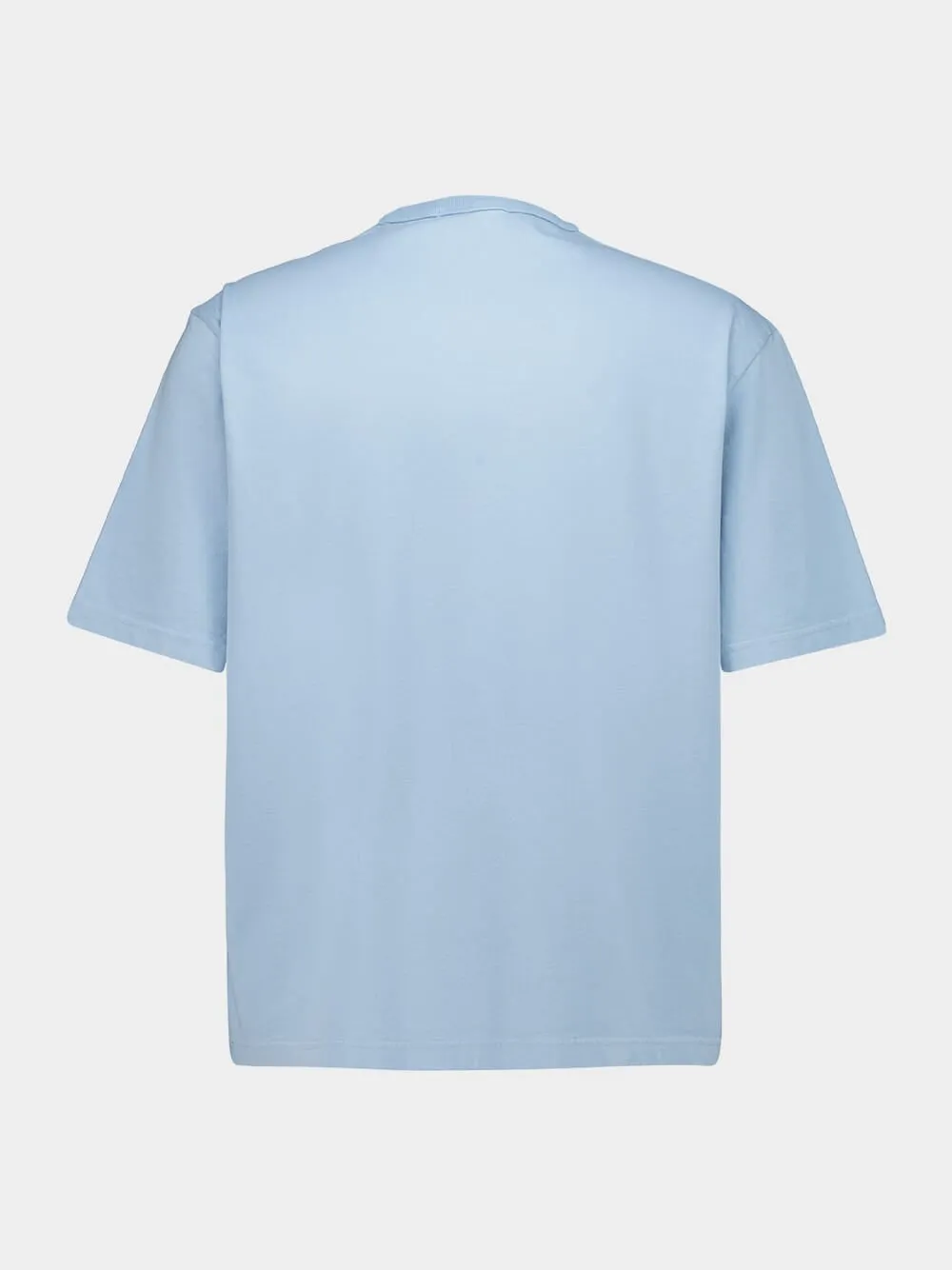 Powder Blue Marina Cotton T-Shirt sold by Fashion Clinic product image thumbnail 2