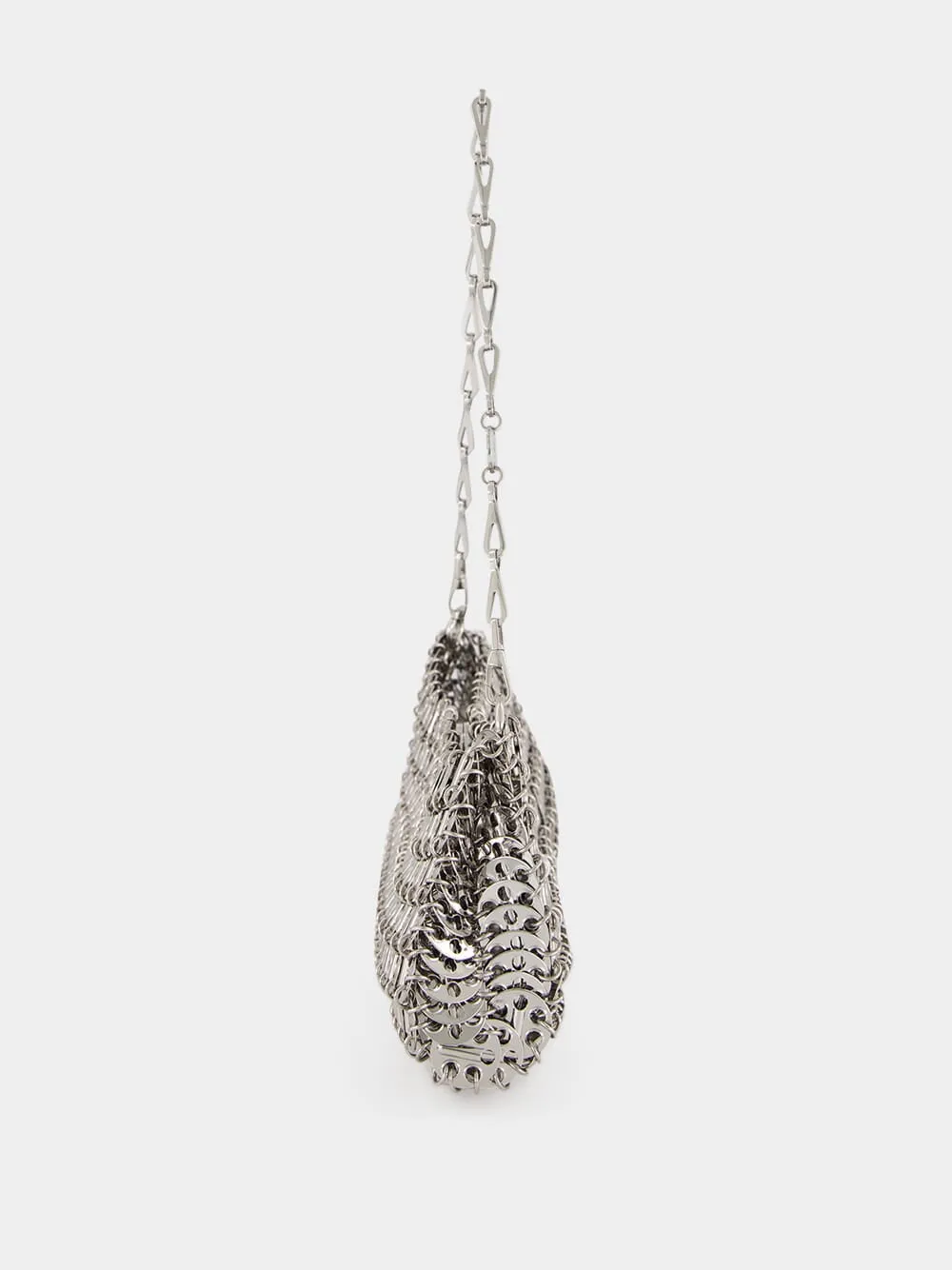 Silver 1969 Metal Disc Clutch Bag sold by Fashion Clinic product image thumbnail 5