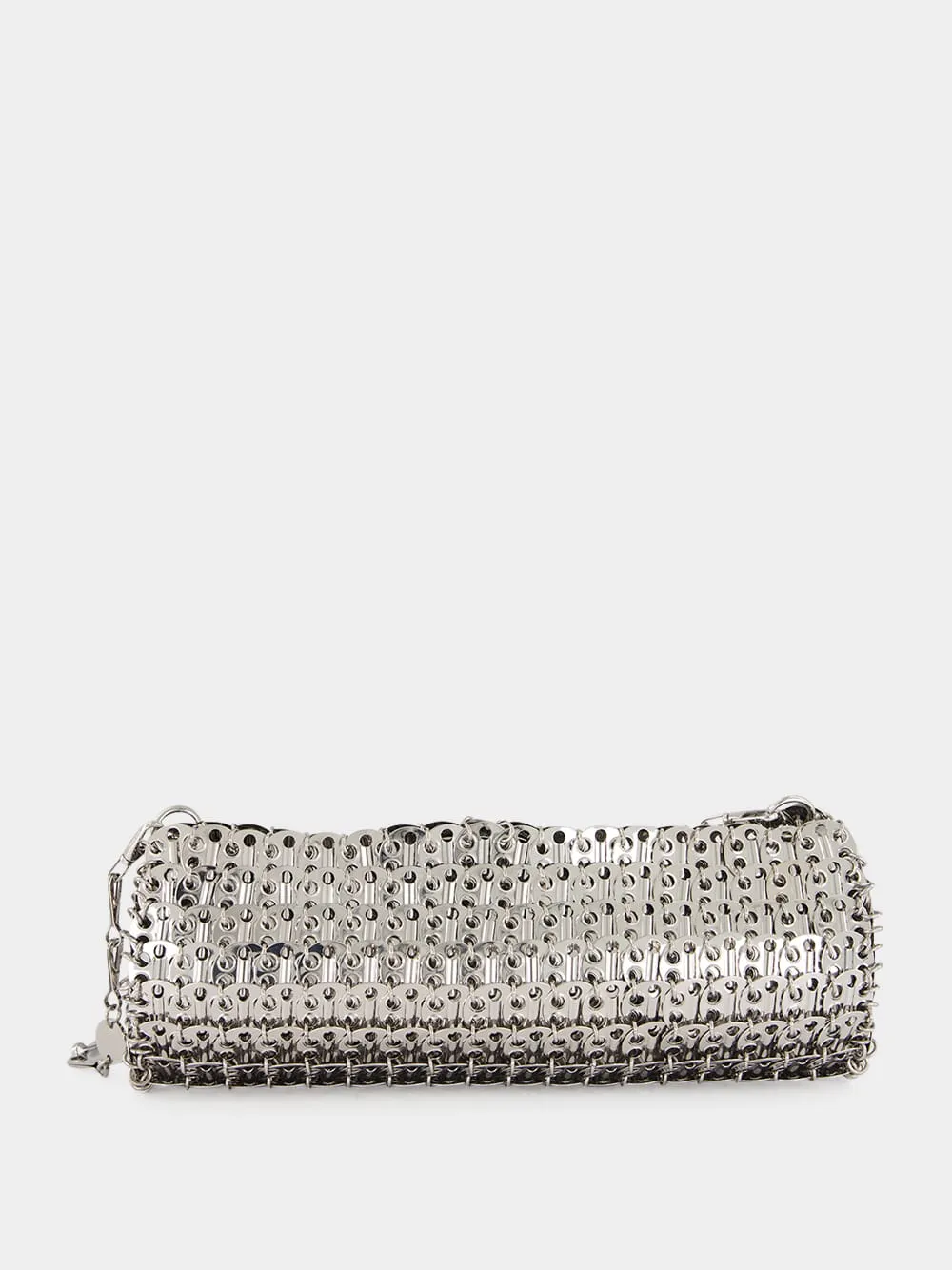 Silver 1969 Metal Disc Clutch Bag sold by Fashion Clinic product image thumbnail 2