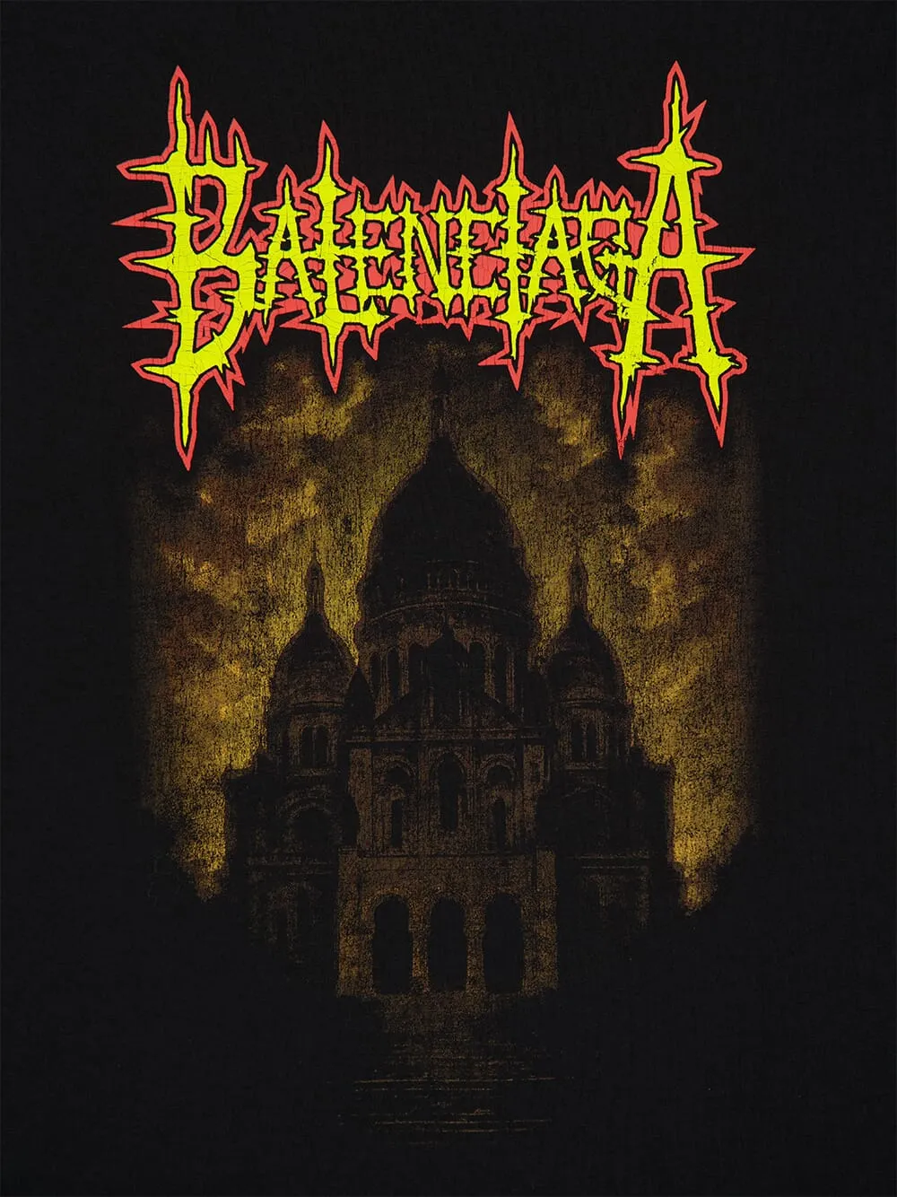 Black Cotton Graphic T-Shirt sold by Fashion Clinic product image thumbnail 4