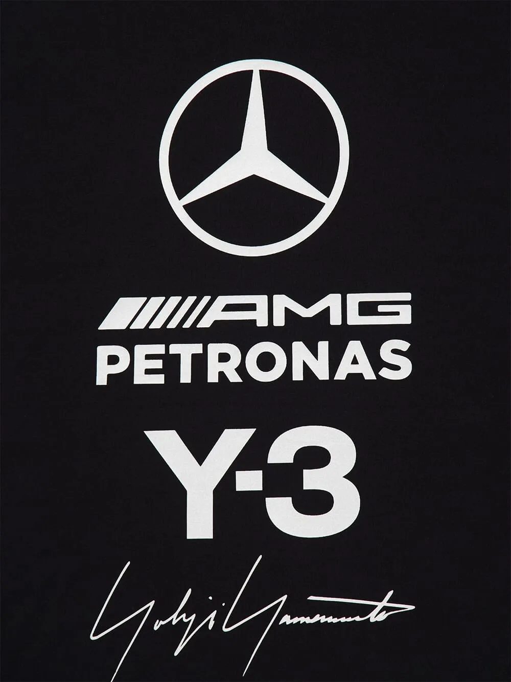 Black Mercedes Logo Graphic T-Shirt sold by Fashion Clinic product image thumbnail 4