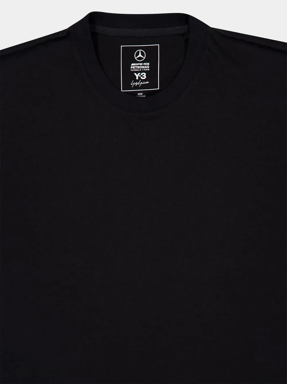 Black Mercedes Logo Graphic T-Shirt sold by Fashion Clinic product image thumbnail 3