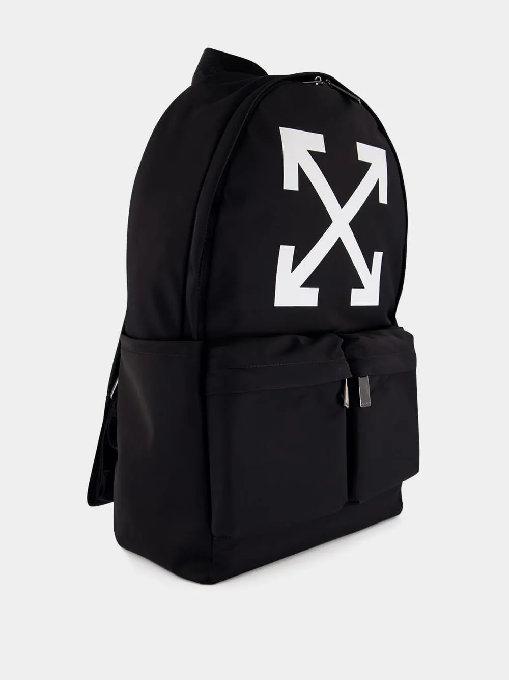 Black Full Arrow Backpack sold by Fashion Clinic product image thumbnail 2